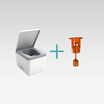 Trelino Evo S Trenntoilette mit Füllstandsanzeige