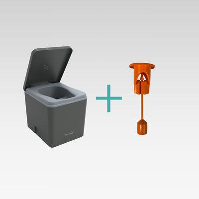 Trelino Evo M Trenntoilette mit Füllstandsanzeige