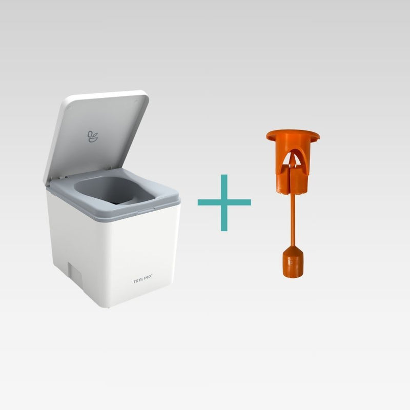 Trelino Evo M Trenntoilette mit Füllstandsanzeige